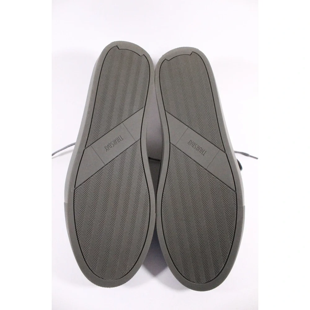 THURSDAY Boot Company Premier Low Top Sneaker Mens 16 Gray Leather Lace‎ Up